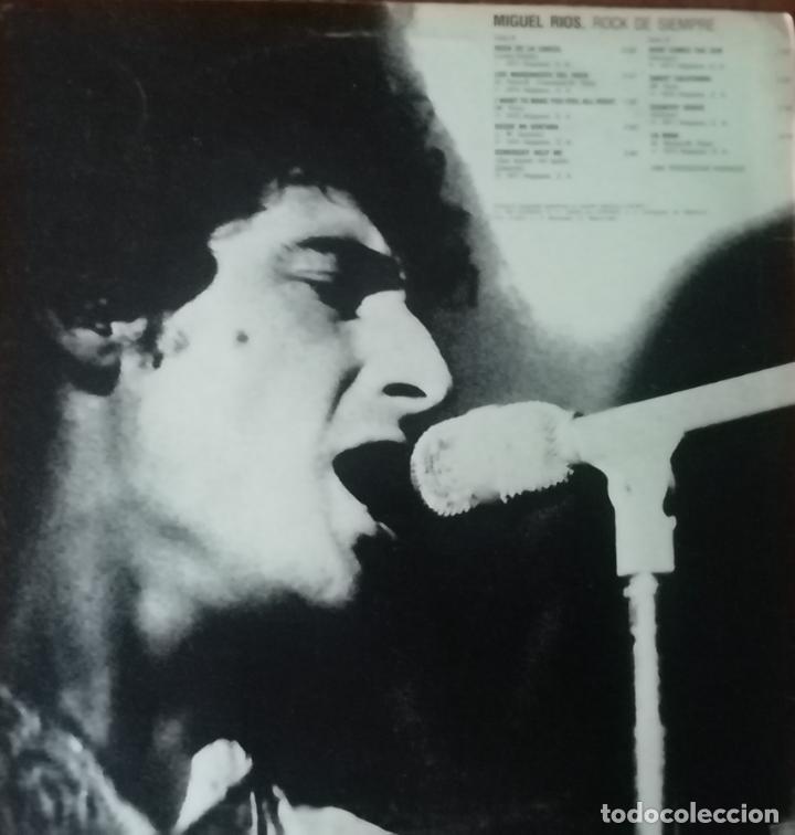 Discos de vinilo: MIGUEL RIOS. ROCK DE SIEMPRE. LP DE VINILO - Foto 2