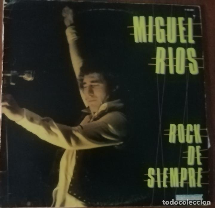 Discos de vinilo: MIGUEL RIOS. ROCK DE SIEMPRE. LP DE VINILO - Foto 1