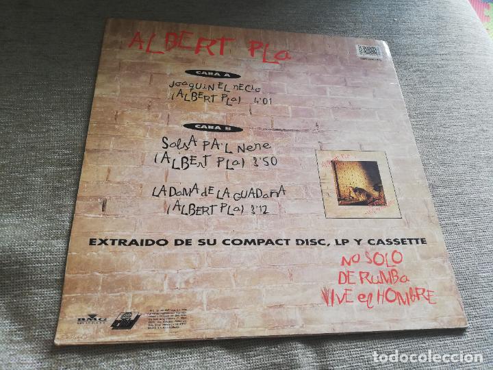 Discos de vinilo: Albert pla-joaquin el necio. maxi 12&rdquo; - Foto 2