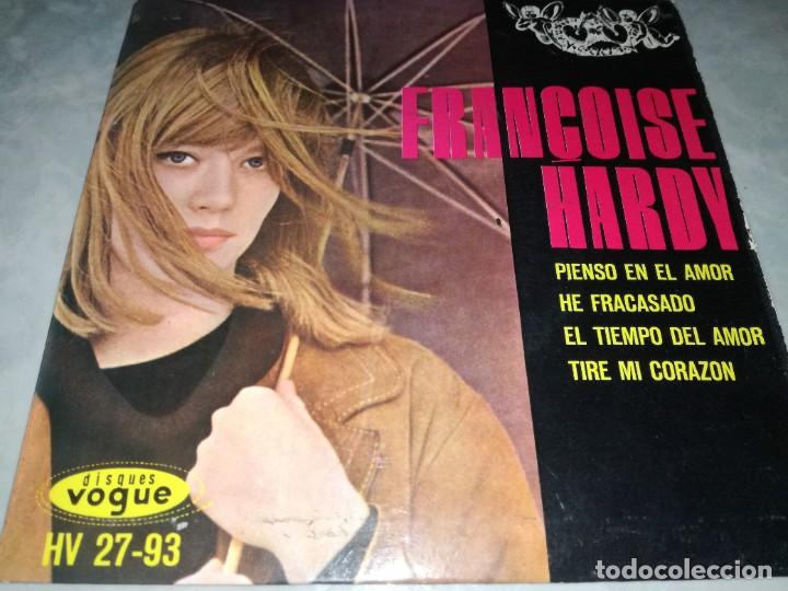 Dischi in vinile: FRANCOISE HARDY-PIENSO EN EL AMOR-EL TIEMPO DEL AMOR-ORIGINAL ESPA&Ntilde;OL 1963