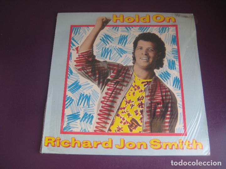 Discos de vinilo: Richard Jon Smith ‎– Hold On - MAXI SANNI 1985 PRECINTADO - FUNK SOUL DISCO 80S - Foto 1 - 270094383