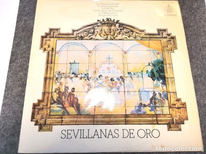 Discos de vinilo: Sevillanas De Oro (Hispavox, LP, 1970) - Foto 1