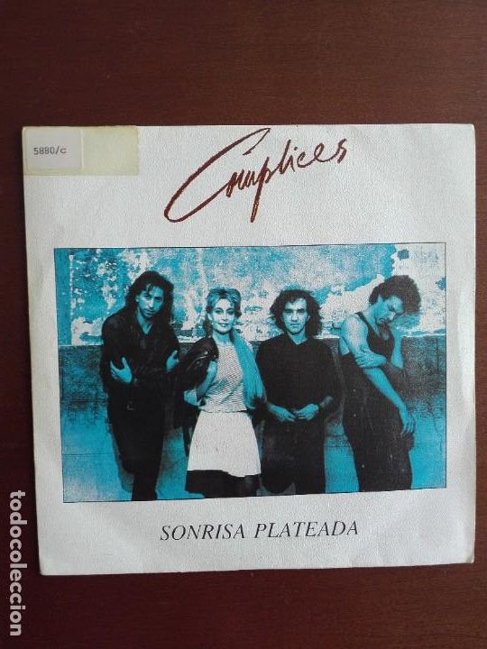Discos de vinilo: JMFC - DISCO VINILO SINGLE - COMPLICES - SONRISA PLATEADA - Foto 1