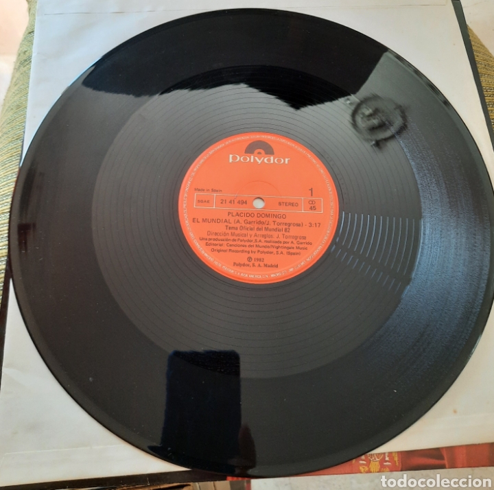 Discos de vinilo: Placido Domingo - El mundial - Foto 2