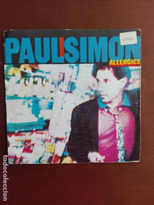 Discos de vinilo: JMFC -DISCO VINILO SINGLE PAUL SIMON - ALLERGIES - Foto 1