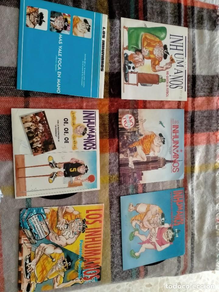 Discos de vinilo: vinilos de los inhumanos lote de 6 - Foto 1