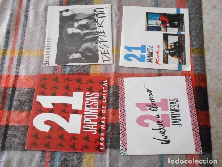 vinilos de 21 japonesas 4 singles