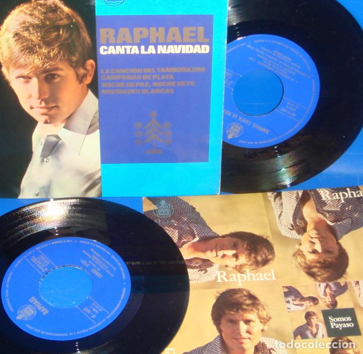 Discos de vinilo: RAPHAEL-dos eps/ singles buen estado - Foto 4