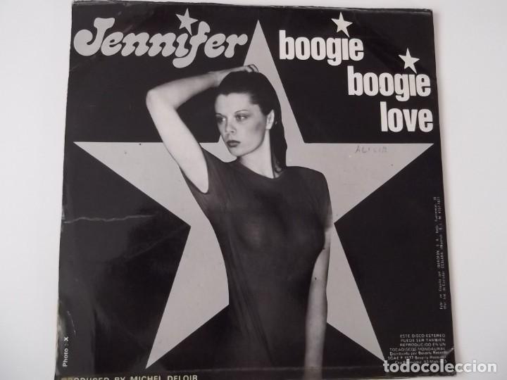 Discos de vinilo: JENNIFER - Do It For Me / Boogie Boogie Love - Foto 2