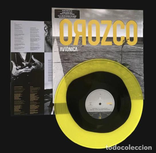 Disques de vinyle: Antonio Orozco Avi&oacute;nica (Edici&oacute;n Limitada 2021 Amarillo Transparente/ Negro) (LP-Vinilo) Nuevo