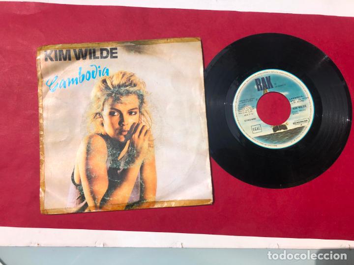 Discos de vinilo: DISCO VINILO SINGLE, KIM WILDE, CAMBODIA, 1981 - Foto 2