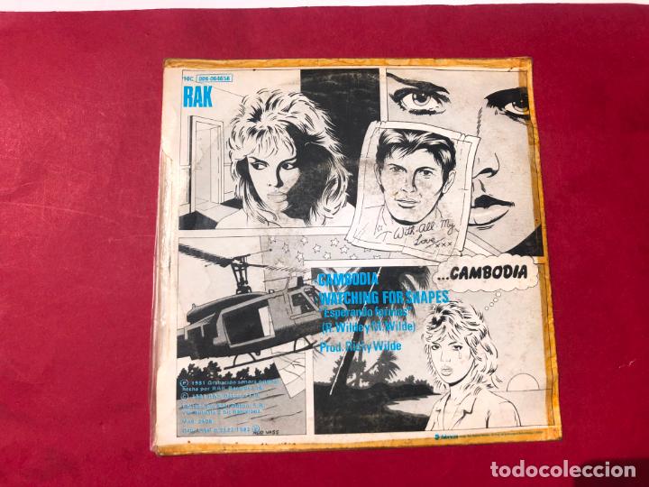 Discos de vinilo: DISCO VINILO SINGLE, KIM WILDE, CAMBODIA, 1981 - Foto 3