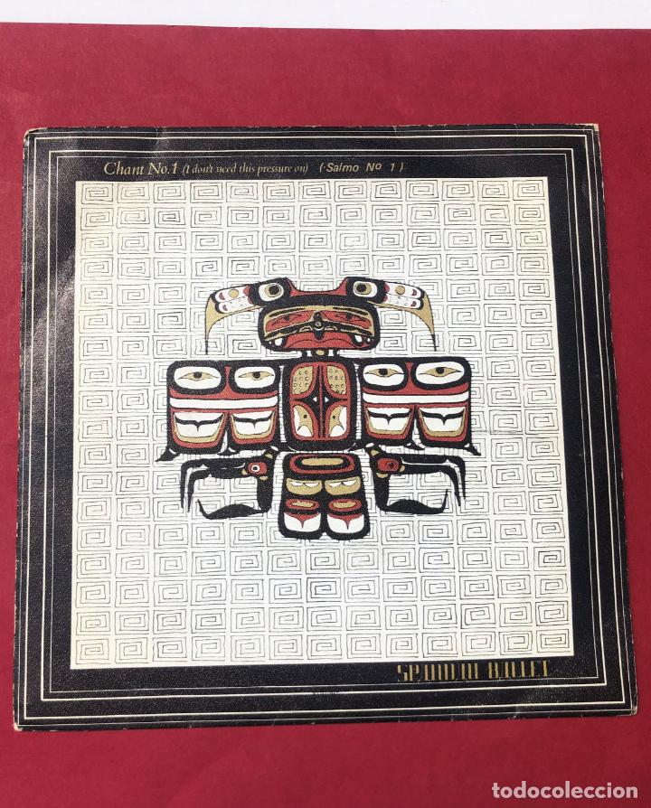 Dischi in vinile: DISCO VINILO SINGLE, SPANDAU BALLET, CHANT N&ordm; 1, SALMO N&ordm; 1, 1981