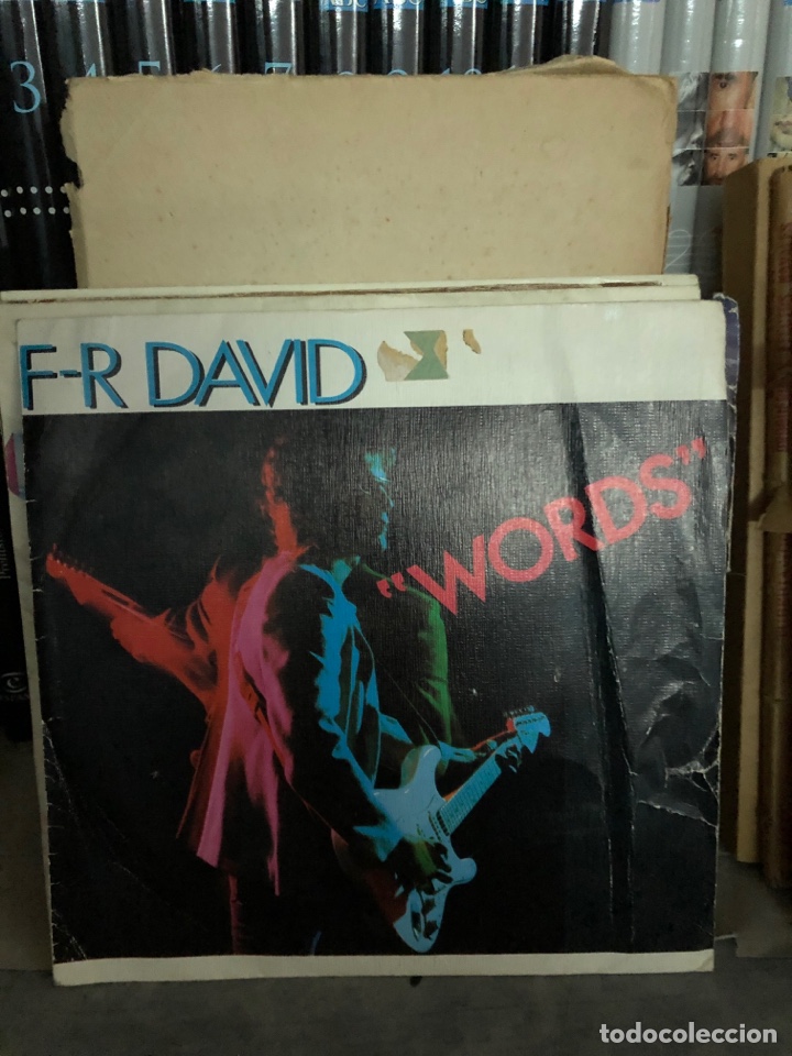 Discos de vinilo: F-R david - words - Foto 1