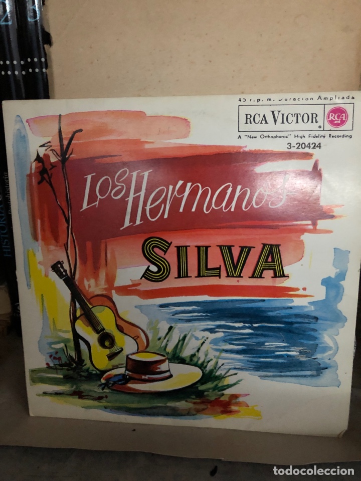 Discos de vinilo: Los cuatro hermanos silva - Foto 1