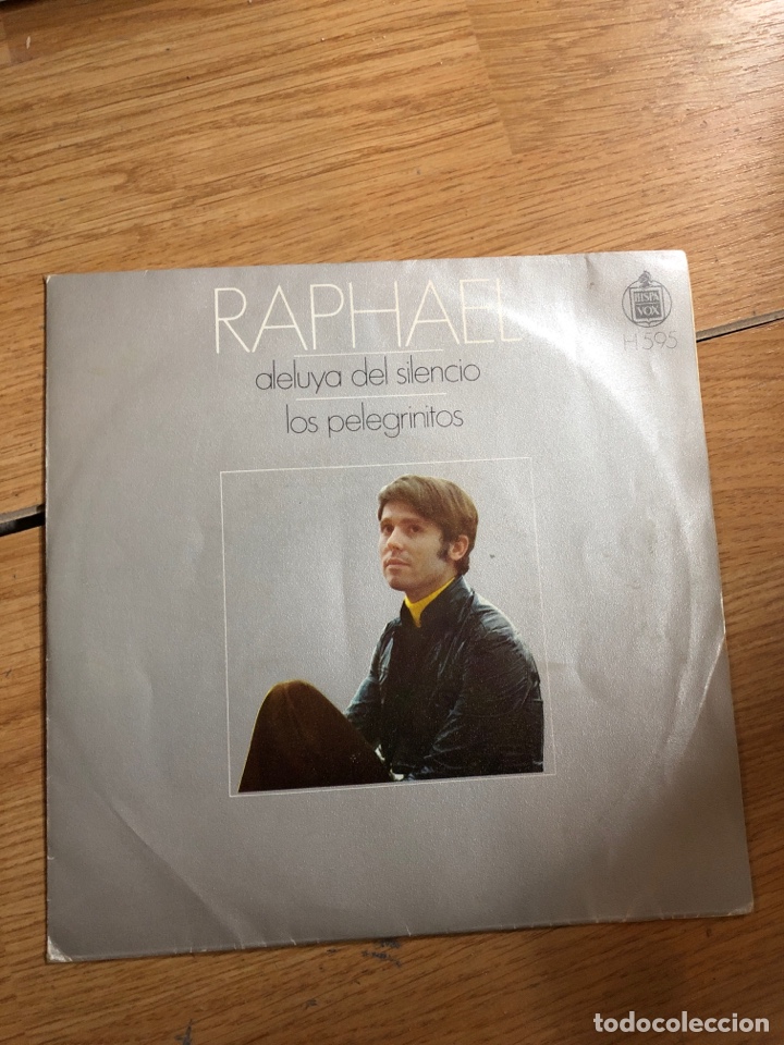 Discos de vinilo: Raphael aleluya del silencio los pelegrinitos - Foto 1