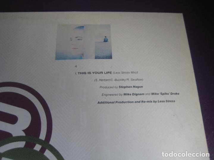 Discos de vinilo: Banderas ‎– This Is Your Life - MAXI SINGLE LONDON 1991 - ELECTRONICA TECHNO DISCO DOWNTEMPO - Foto 4 - 270349048