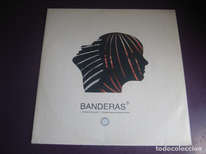 BANDERAS ‎– THIS IS YOUR LIFE - MAXI SINGLE LONDON 1991 - ELECTRONICA TECHNO DISCO DOWNTEMPO (Música - Discos de Vinilo - Maxi Singles - Disco y Dance)