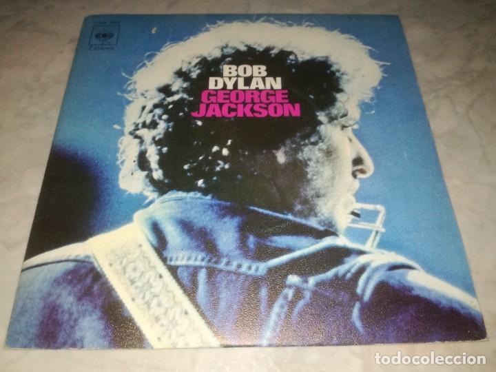 Discos de vinilo: BOB DYLAN-GEORGE JACKSON-ORIGINAL ESPA&Ntilde;OL 1971 - Foto 1