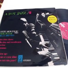 Discos de vinilo: TETE MONTOLIU TRIO-LP A TOT JAZZ-ESPAÑOL 1970
