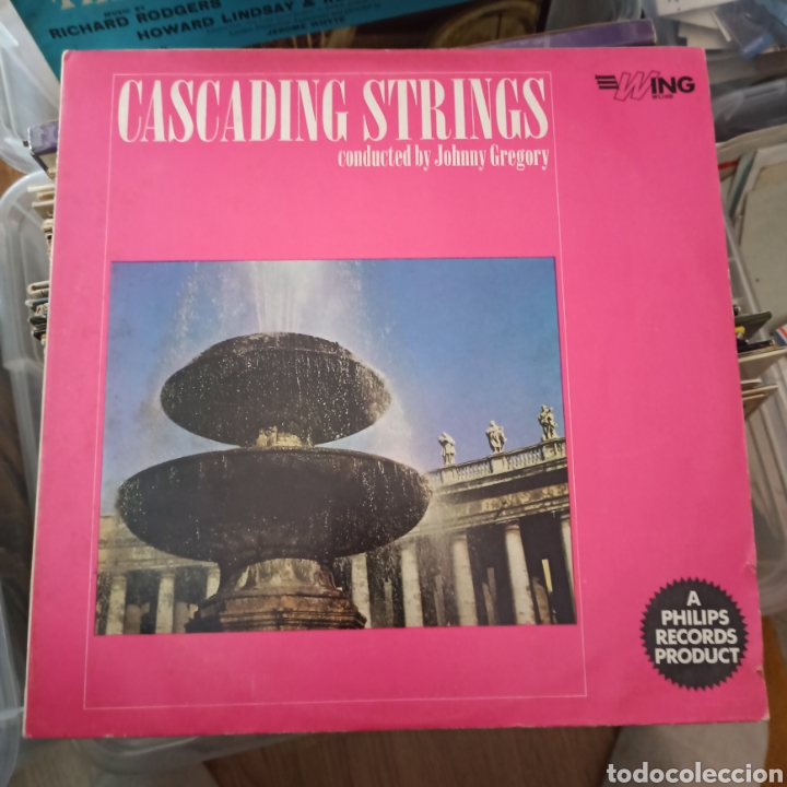 Discos de vinilo: The Cascading Strings Conducted By Johnny Gregory - Cascading Strings (Wing, UK, 1965) - Foto 1