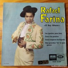 Discos de vinilo: RAFAEL FARINA - LOS IGUALES PARA HOY/ COMO LAS PIEDRAS/ QUE GUARDAN TO LO QUE GANAN/ COMO S- EP 1961