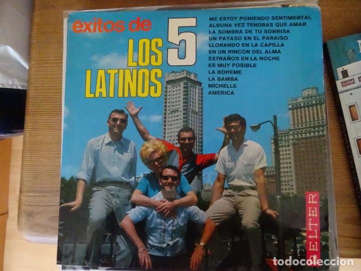 Discos de vinilo: Los 5 latinos - Foto 1
