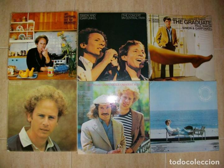 Discos de vinilo: SIMON AND GARFUNKEL GRANDES EXITOS 6 LP - Foto 1