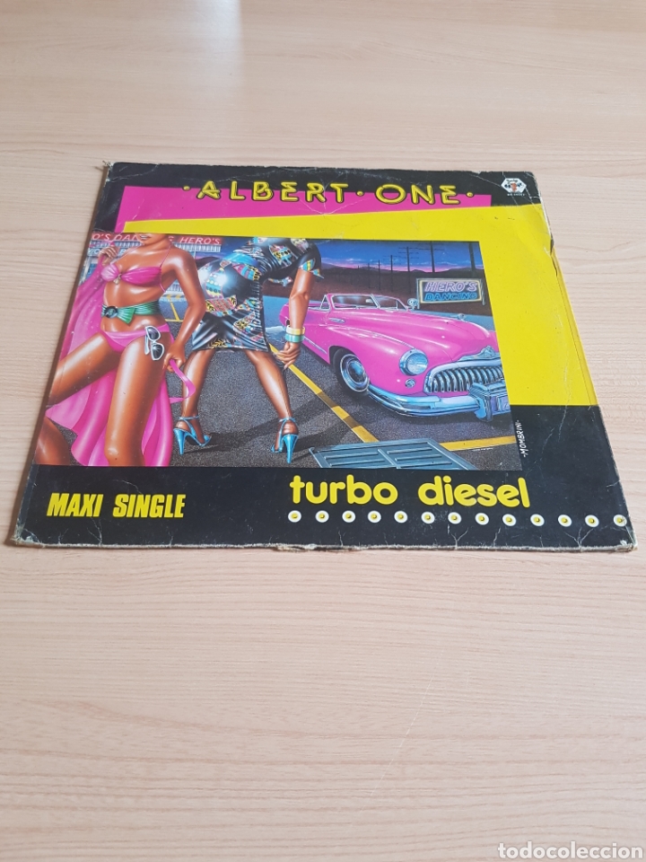 Discos de vinilo: ALBERT ONE TURBO DIESEL MAXI SINGLE VINILO - Foto 1