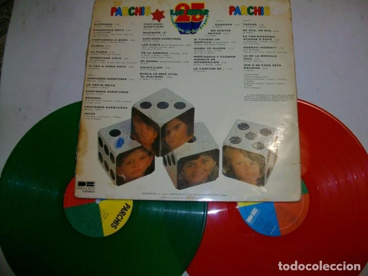 Discos de vinilo: PARCH&Iacute;S LAS 25 SUPERCANCIONES de los PEQUES LP DOBLE Y EDICI&Oacute;N GATEFOLD - Foto 4