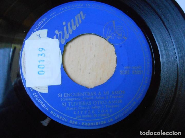 Discos de vinilo: LITTLE TONY canta en Español, EP, SI ENCUENTRAS A MI AMOR + 3, AÑO 1964 - Foto 3 - 270637138