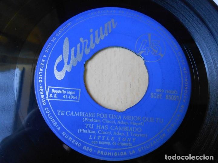 Discos de vinilo: LITTLE TONY canta en Español, EP, SI ENCUENTRAS A MI AMOR + 3, AÑO 1964 - Foto 4 - 270637138