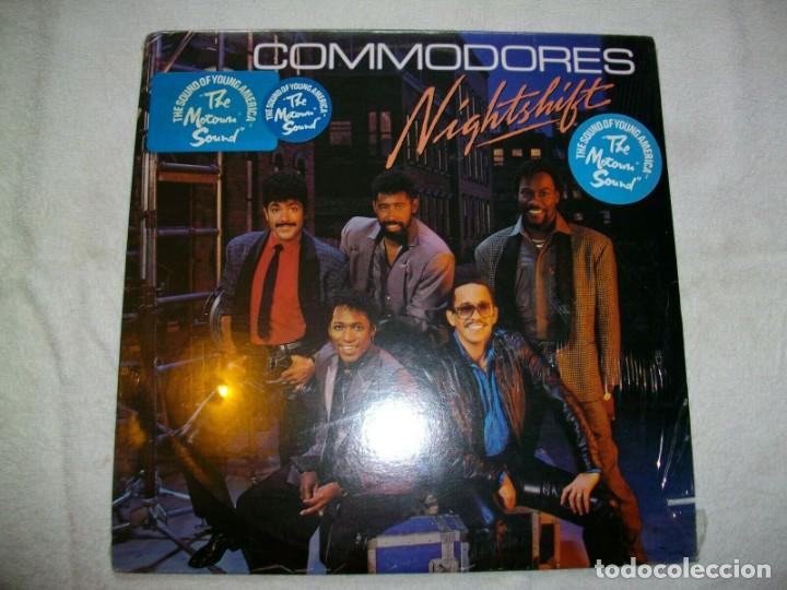 Discos de vinilo: COMMODORES NIGHTSHIFT VINYL LP NEW & SEALED - Foto 1