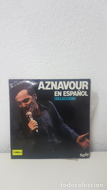 Discos de vinilo: AZNAVOUR en espa&ntilde;ol - Foto 1