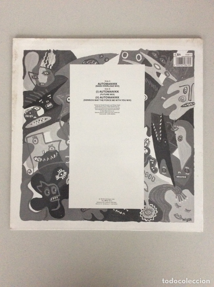 Discos de vinilo: A guy called Gerald. Automanikk (bass overload mix) - Foto 2