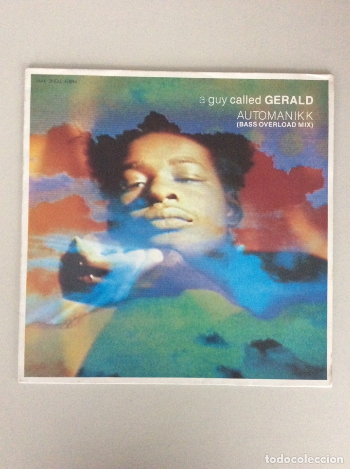 Discos de vinilo: A guy called Gerald. Automanikk (bass overload mix) - Foto 1