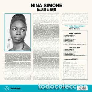 Discos de vinilo: Nina Simone &lrm;&ndash; Ballads & Blues -LP- - Foto 2
