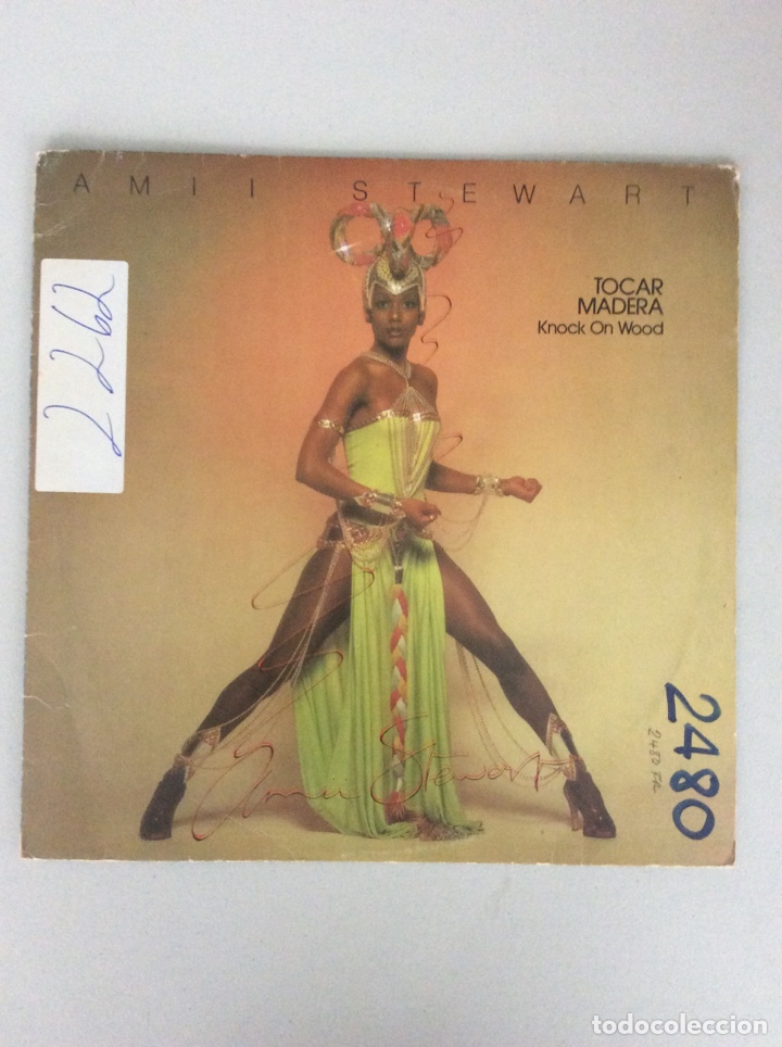 Discos de vinilo: Amii Stewart. Tocar madera. Knock on wood - Foto 1