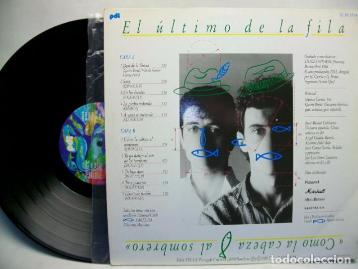 El Último de la Fila Como la Cabeza al Sombrero (LP+CD) - Vinilo