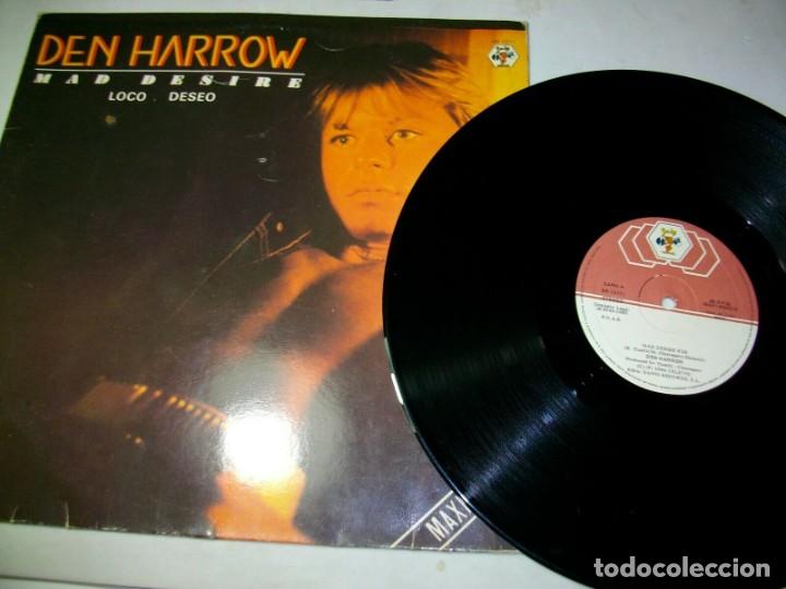 Discos de vinilo: DEN HARROW MAD DESIRE MAXI 12&rdquo; LP - Foto 1