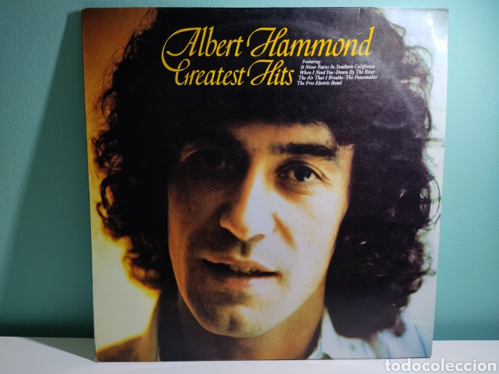 Discos de vinilo: Albert Hammond - Greatest Hits - Lp 1978 - Foto 1