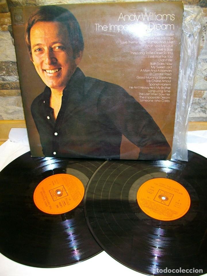 Discos de vinilo: ANDY WILLIAMS The Impossible Dream VINYL LP - Foto 1