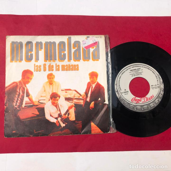 Discos de vinilo: DISCO VINILO SINGLE MERMELADA, LAS 6 DE LA MA&Ntilde;ANA, 1980 - Foto 2