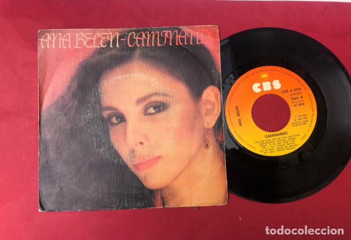 Discos de vinilo: DISCO VINILO SINGLE ANA BELEN, CAMINANDO, 1982 - Foto 2