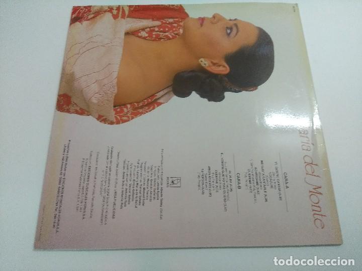 Discos de vinilo: VINILO/MARIA DEL MONTE/AL ALBA. - Foto 3
