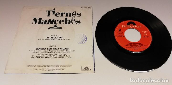 Discos de vinilo: Tiernos Mancebos - El Esclavo (7&rdquo;) - Foto 2