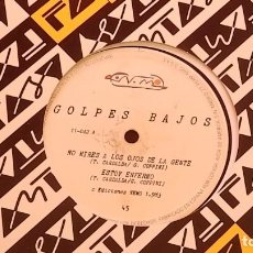 Discos de vinilo: GOLPES BAJOS * MINI-ÁLBUM VINILO * NO MIRES A LOS OJOS DE LA GENTE. Lote 270936953