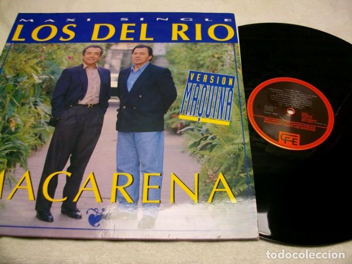 Discos de vinilo: LOS DEL RIO Macarena (Version Maquina) MAXI 12&rdquo; LP - Foto 1