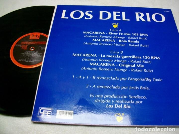 Discos de vinilo: LOS DEL RIO Macarena (Version Maquina) MAXI 12&rdquo; LP - Foto 2