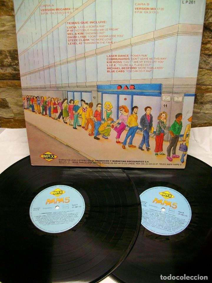 Discos de vinilo: MAX MIX 5 PRIMERA PARTE VINYL 2 LP - Foto 3